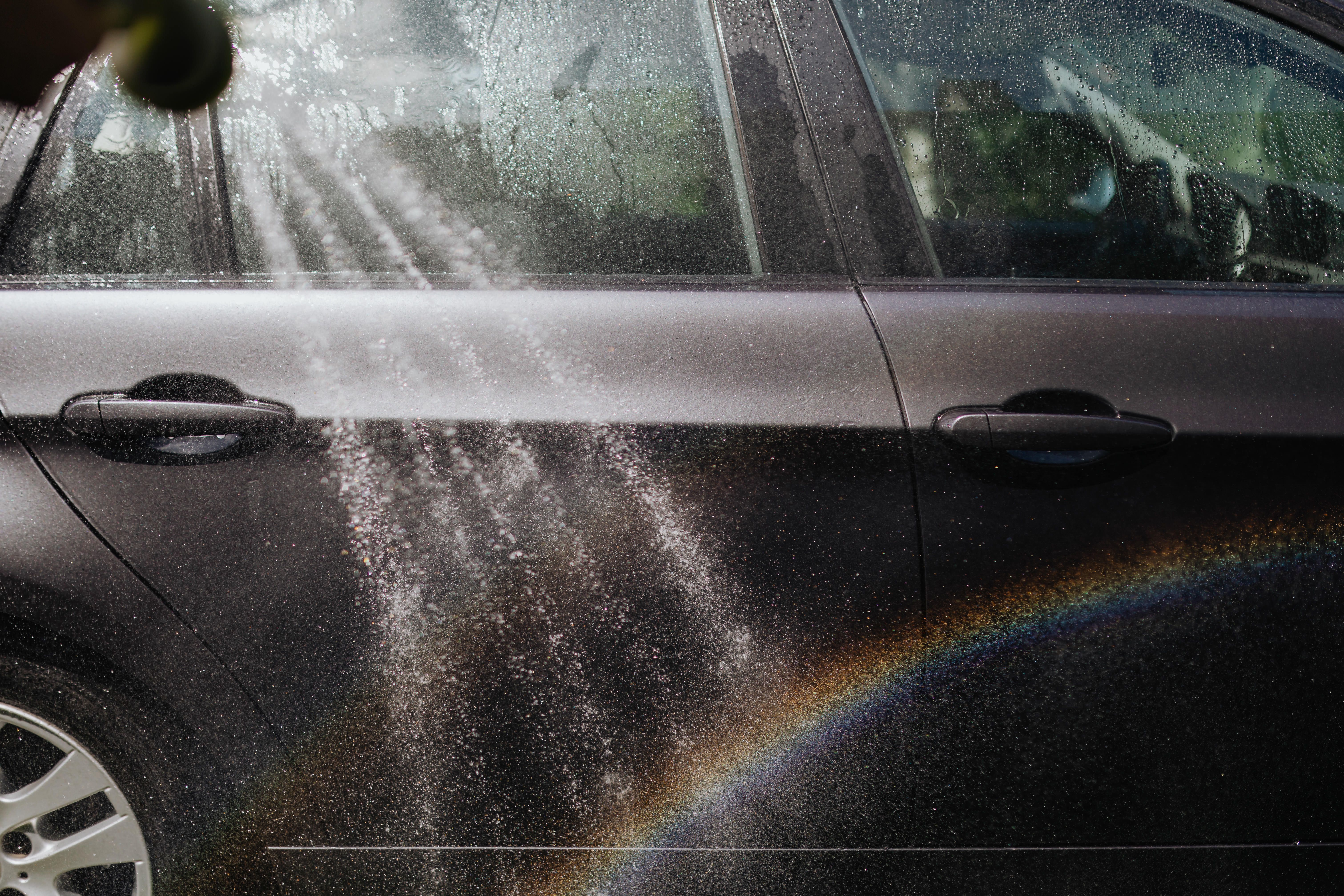 Exterior detail with clay bar and ceramic spray by Williams Wash and Detail